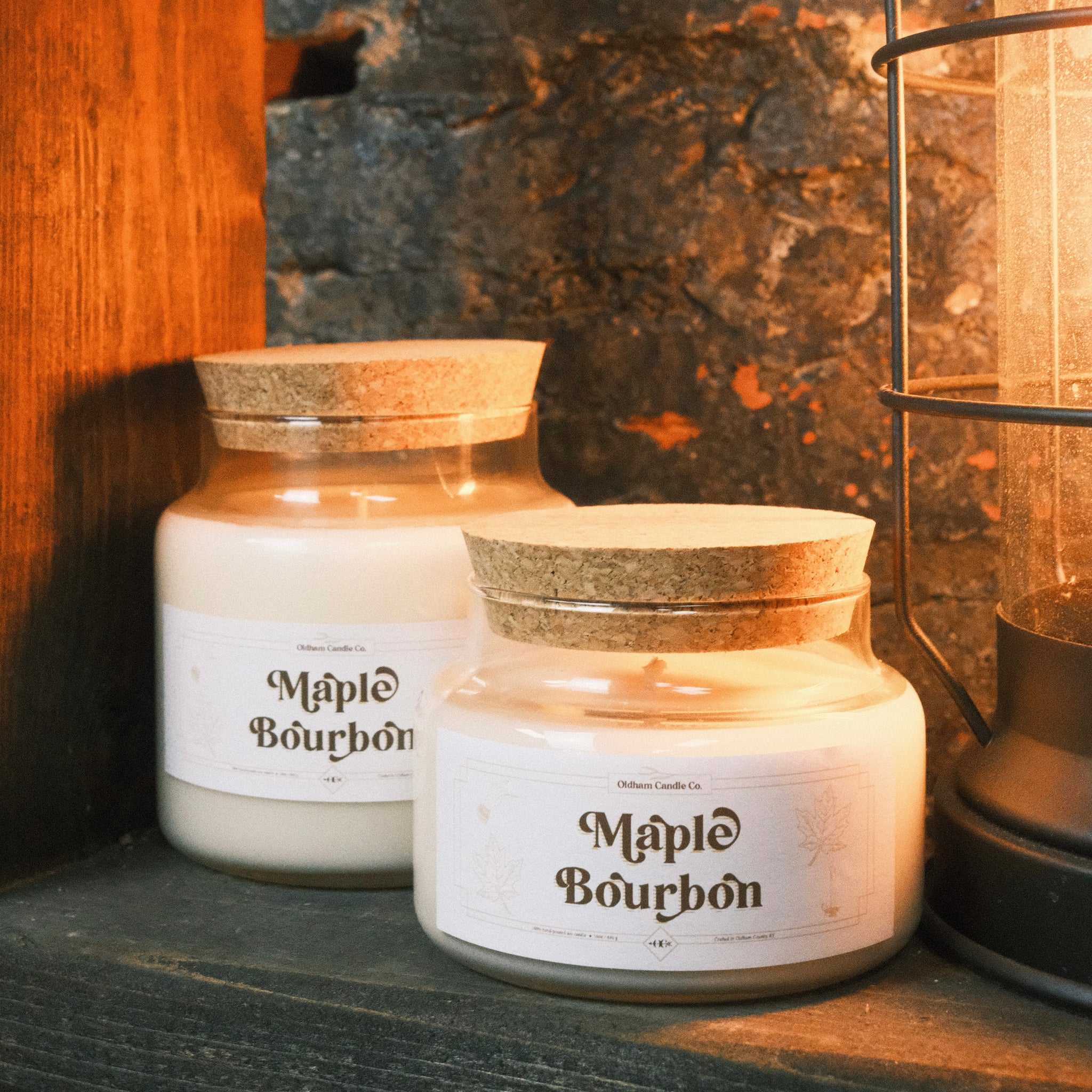 Maple Bourbon Scented Candle