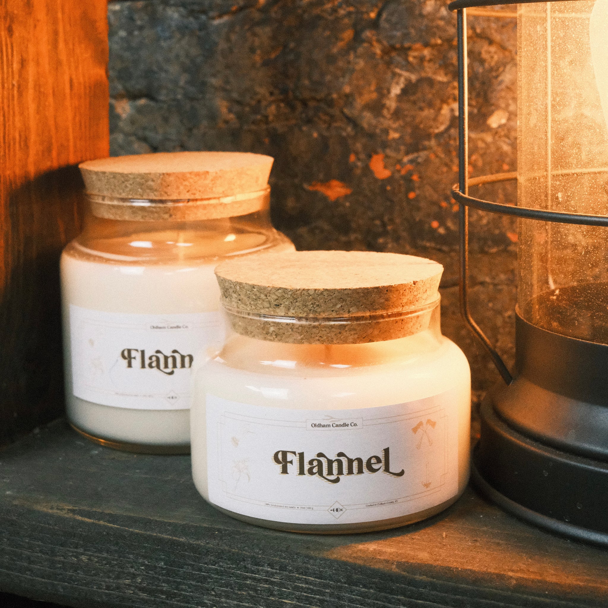 Flannel Scented Candle