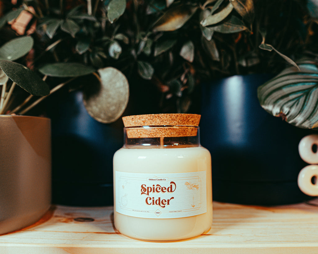 16 oz Spiced Cider Scented Candle
