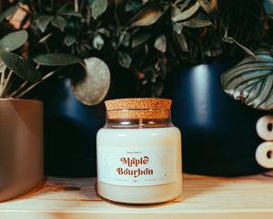 Maple Bourbon Scented Candle